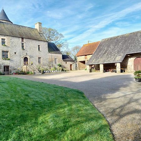 Manoir De La Foulerie Bed & Breakfast Ancteville Exterior foto
