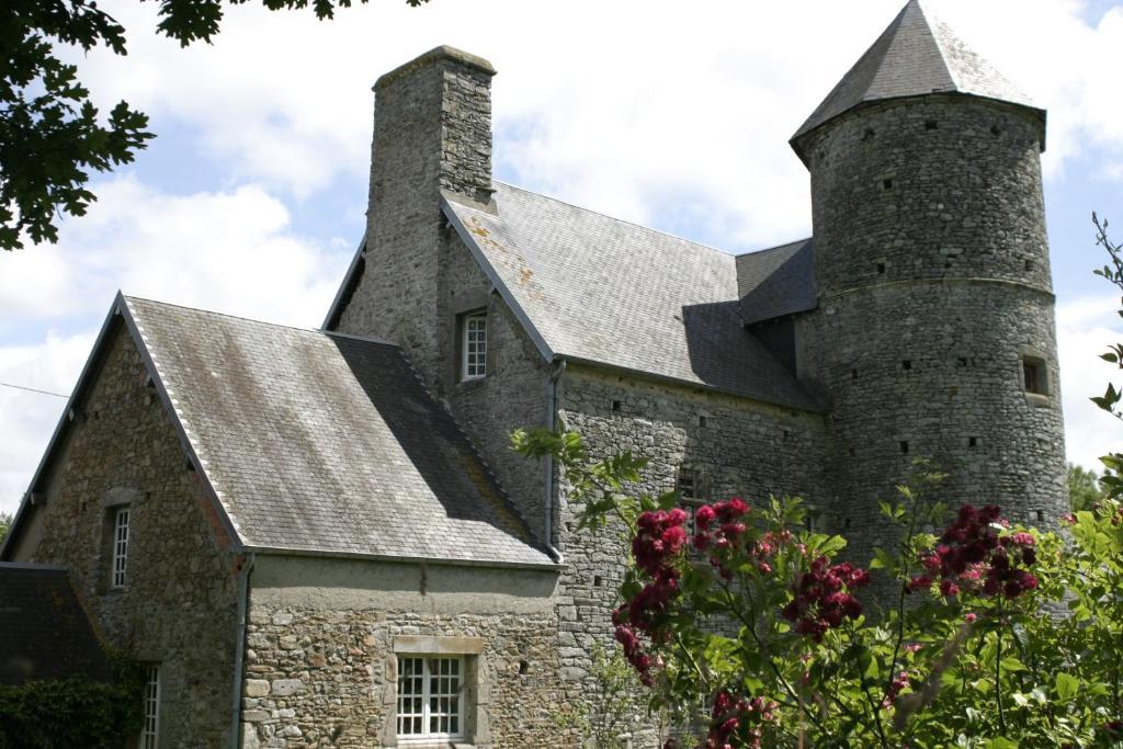 Manoir De La Foulerie Bed & Breakfast Ancteville Exterior foto