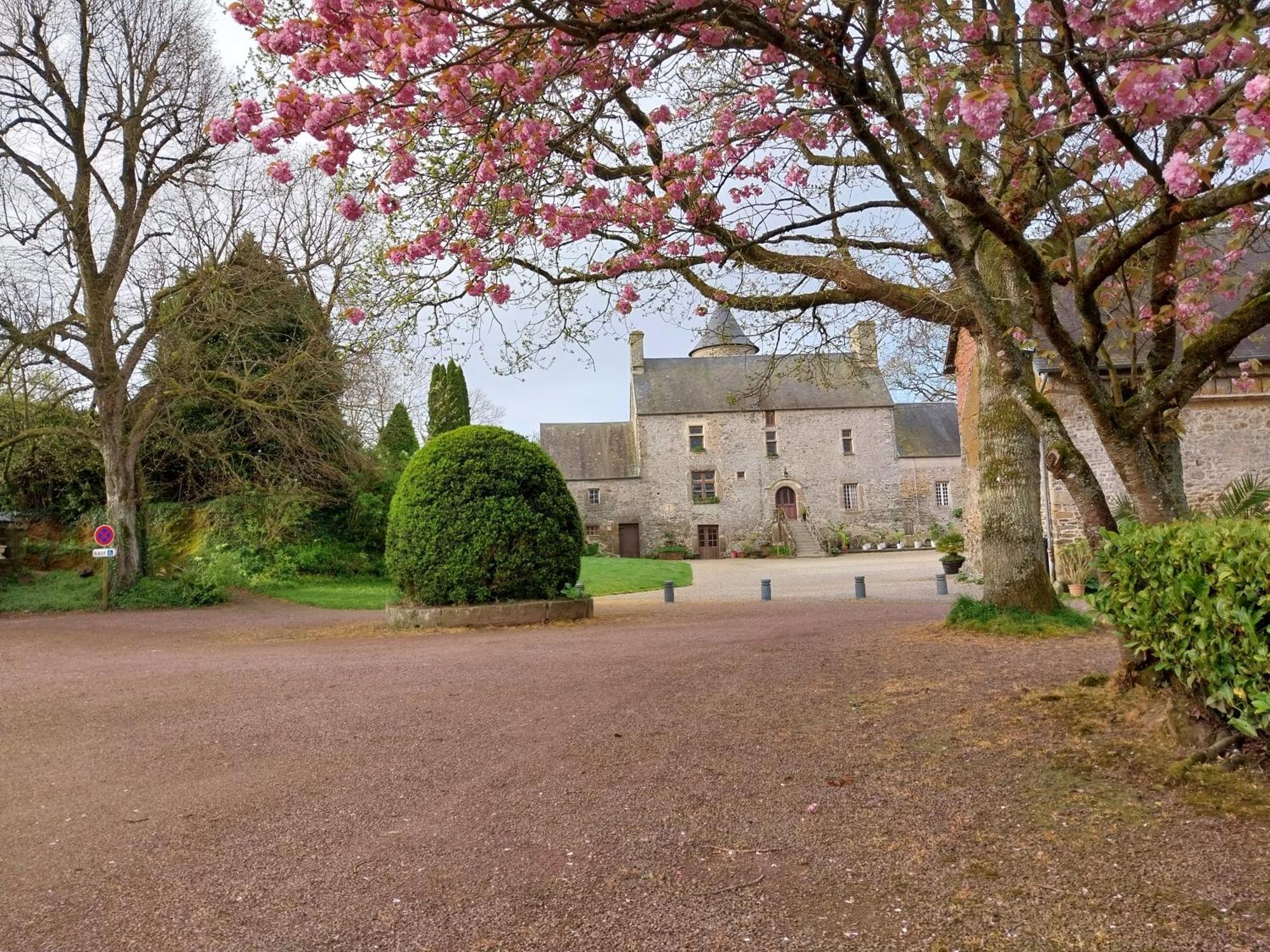 Manoir De La Foulerie Bed & Breakfast Ancteville Exterior foto